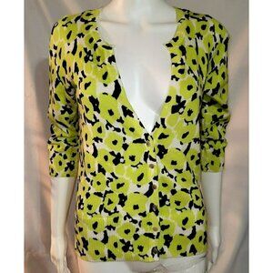 AB Studio 3/4 length sleeve short cardigan - Size Small